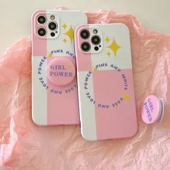 Iphone Cases*Boogzel Clothing Girl Power iPhone Case Pink