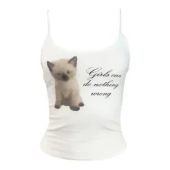 Y2K Tops*Boogzel Clothing Girls Can Do Nothing Wrong Tank Top