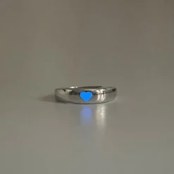 Rings*Boogzel Clothing Glow In Dark Heart Ring