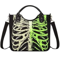 Bags & Purses*Boogzel Clothing Glow In The Dark Skeleton Bag Black
