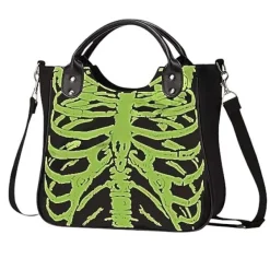 Bags & Purses*Boogzel Clothing Glow In The Dark Skeleton Bag Black