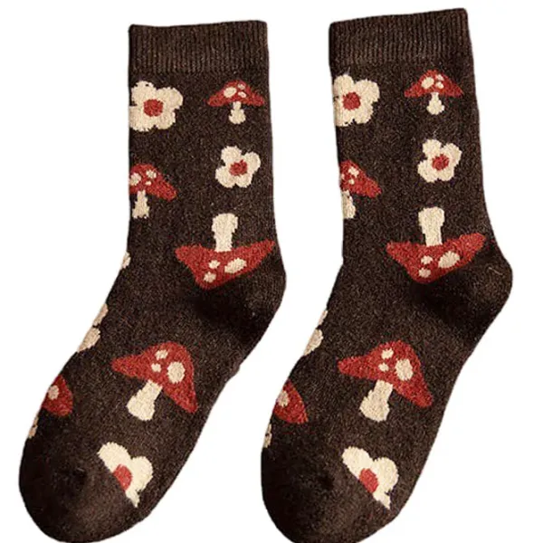 Socks*Boogzel Clothing Goblincore Mushroom Socks