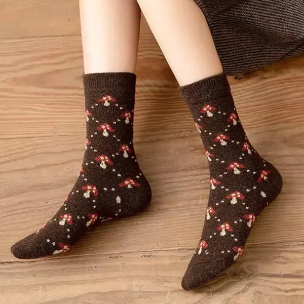 Socks*Boogzel Clothing Goblincore Mushroom Socks