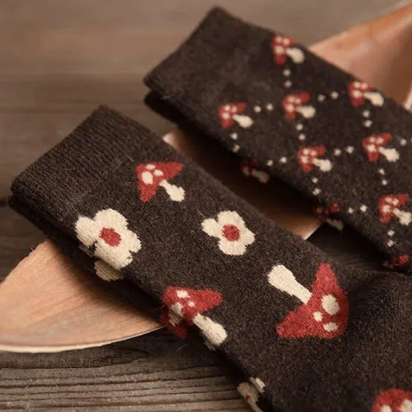 Socks*Boogzel Clothing Goblincore Mushroom Socks
