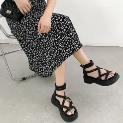 Classics|Sandals / Mary Janes*Boogzel Clothing Goblincore Platform Sandals