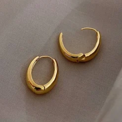 Earrings*Boogzel Clothing en Hoop Earrings Gold