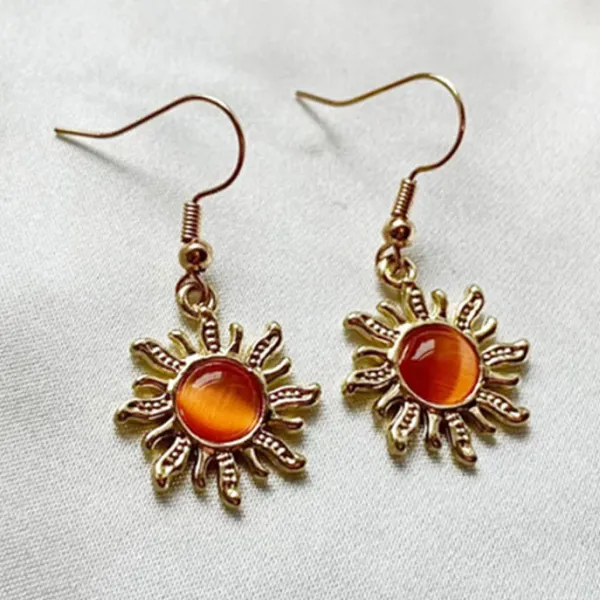 Earrings*Boogzel Clothing Golden Hour Sun Earrings