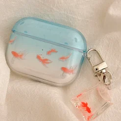 Other|Iphone Cases*Boogzel Clothing Goldfish Aesthetic AirPods Case Blue
