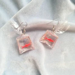 Other|Earrings*Boogzel Clothing Goldfish Aesthetic Earrings