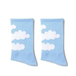 Socks*Boogzel Clothing Gone Dreaming Cloud Socks Blue