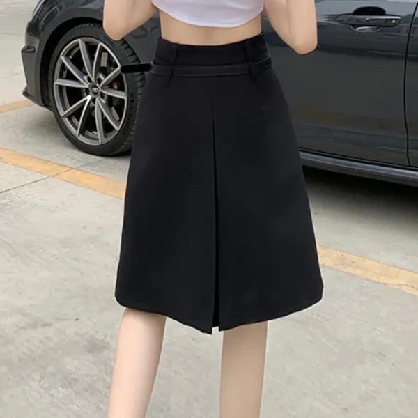 Skirts*Boogzel Clothing Good Manners Midi Pleated Skirt