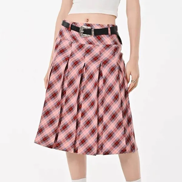 Skirts*Boogzel Clothing Good Manners Plaid Kilt Skirt