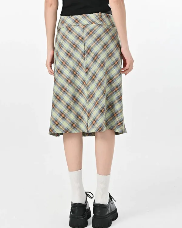 Skirts*Boogzel Clothing Good Manners Plaid Kilt Skirt