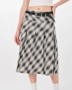 Skirts*Boogzel Clothing Good Manners Plaid Kilt Skirt