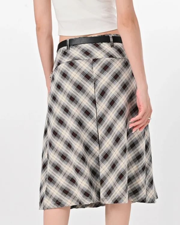 Skirts*Boogzel Clothing Good Manners Plaid Kilt Skirt