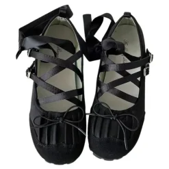 Mad*Boogzel Clothing Gossip Goes Around Ballet Flats