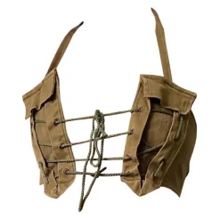 Y2K Tops|Crop Tops*Boogzel Clothing Gossip Goes Around Lace-Up Cargo Top Brown