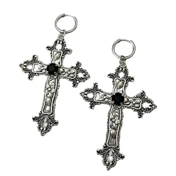 Earrings*Boogzel Clothing Gothic Aesthetic Cross Earrings