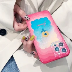 Iphone Cases*Boogzel Clothing Gradient Flower iPhone Case Pink