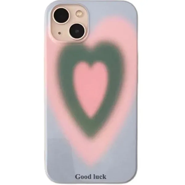 Iphone Cases*Boogzel Clothing Gradient Heart iPhone Case Pink