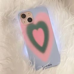 Iphone Cases*Boogzel Clothing Gradient Heart iPhone Case Pink