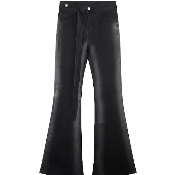 Jeans*Boogzel Clothing Gradient Skinny Flare Jeans Black
