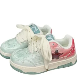 Aesthetic Sneakers*Boogzel Clothing Gradient Star Aesthetic Sneakers