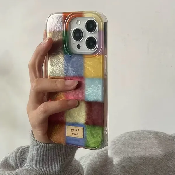 Iphone Cases*Boogzel Clothing Grandma Aesthetic Plaid iPhone Case Multi