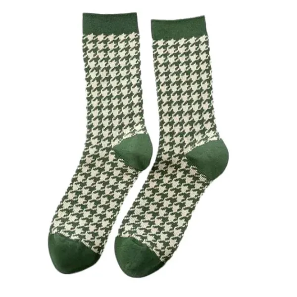 Socks*Boogzel Clothing Grandma Houndstooth Socks