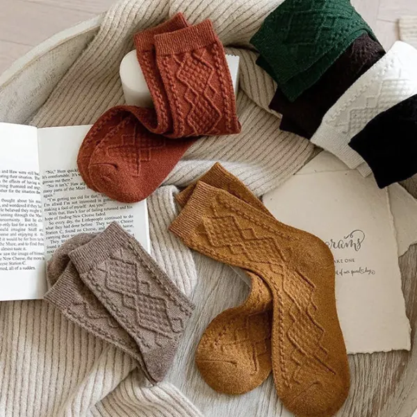Socks*Boogzel Clothing Grandma's House Aesthetic Socks