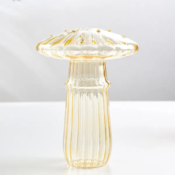 Flower Vases|Aesthetic Room Decor*Boogzel Clothing Grandma's House Nordic Mushroom Glass Vase