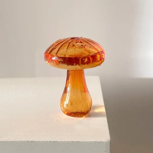 Flower Vases|Aesthetic Room Decor*Boogzel Clothing Grandma's House Nordic Mushroom Glass Vase
