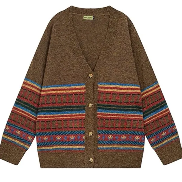Knit Cardigans*Boogzel Clothing Grandpa Aesthetic Oversized Cardigan Green