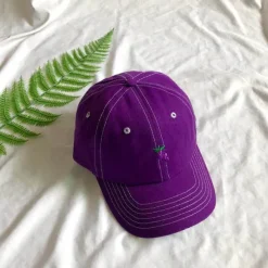 Hats*Boogzel Clothing Grape Baseball Cap Purple
