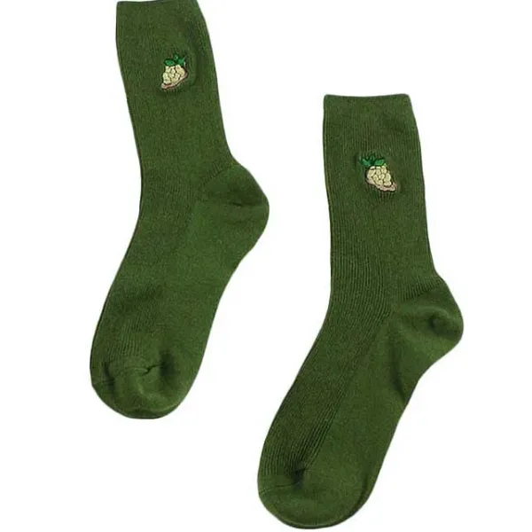 Socks*Boogzel Clothing Grape Socks Green