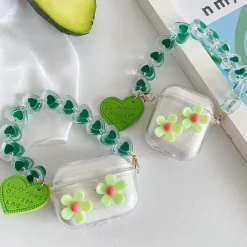 Iphone Cases*Boogzel Clothing Daisy AirPods Case Green