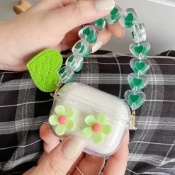 Iphone Cases*Boogzel Clothing Daisy AirPods Case Green