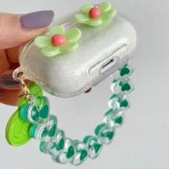 Iphone Cases*Boogzel Clothing Daisy AirPods Case Green