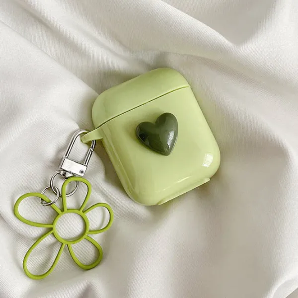 Iphone Cases*Boogzel Clothing Flower AirPods Case Green
