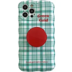 Iphone Cases*Boogzel Clothing Grid iPhone Case Green