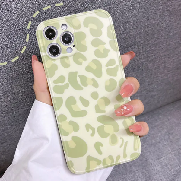 Iphone Cases*Boogzel Clothing Leopard Print iPhone Case Green