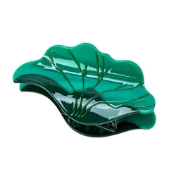 Hair Accessories*Boogzel Clothing Green Lotus Leaf Hair Claw