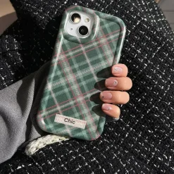 Iphone Cases*Boogzel Clothing Plaid iPhone Case Green