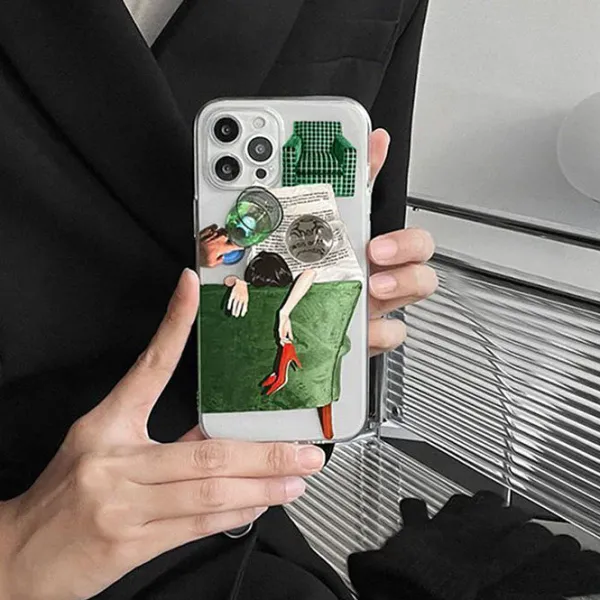 Iphone Cases*Boogzel Clothing Sofa iPhone Case Green