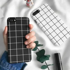 Iphone Cases*Boogzel Clothing Grid iPhone Case Black