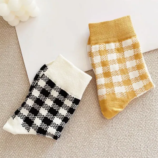 Socks*Boogzel Clothing Grid Socks