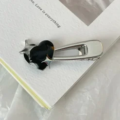 Hair Accessories*Boogzel Clothing Grunge Aesthetic Black Hair Clip