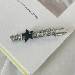 Hair Accessories*Boogzel Clothing Grunge Aesthetic Black Hair Clip