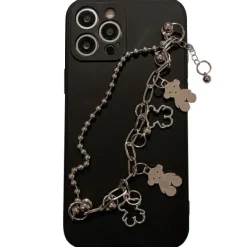 Iphone Cases*Boogzel Clothing Grunge Aesthetic Chain iPhone Case Black