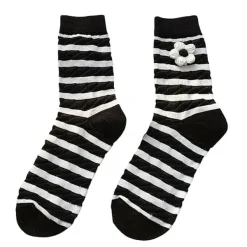 Socks*Boogzel Clothing Grunge Aesthetic Flower Socks